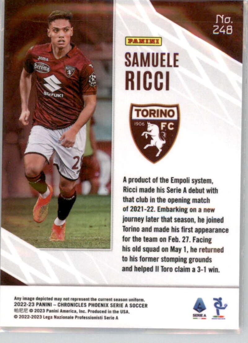 Amazon.com: 2022-23 Panini Chronicles Phoenix Serie A #248